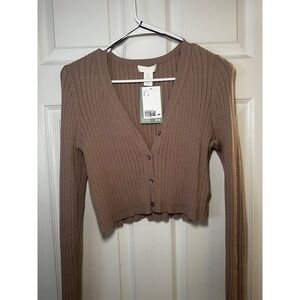 Taupe cardigan